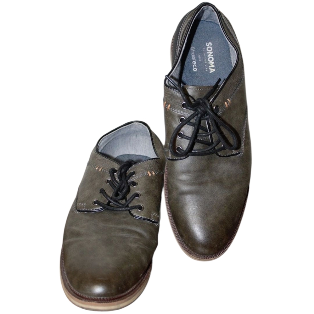 Sonoma Men's Gray Lace-Up Shoes